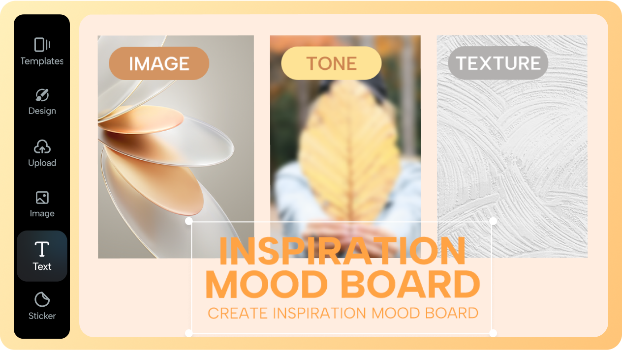 Create inspiration mood board